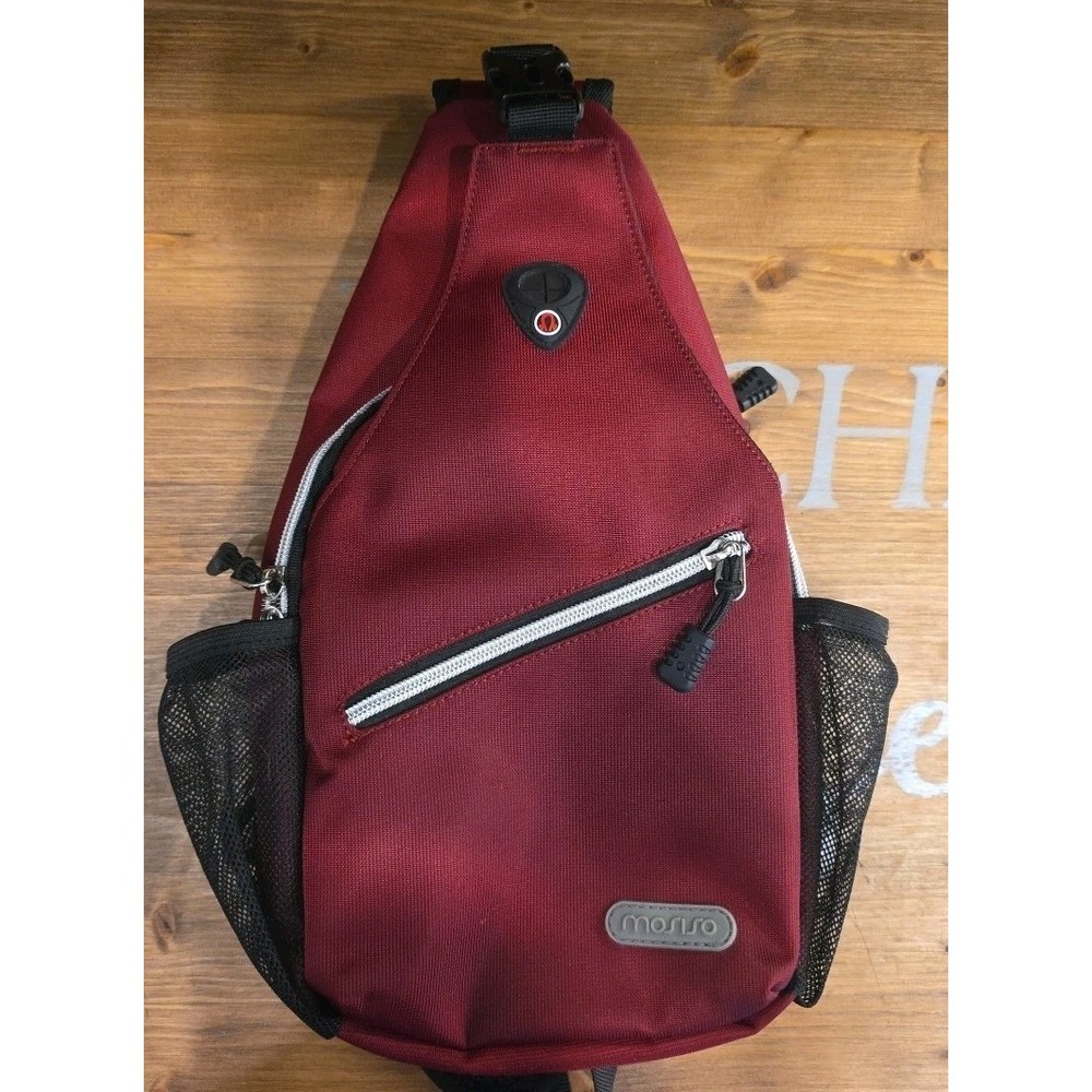Mosiso Maroon Sling pack Waterproof Crossbody‎ Shoulder/chest pack